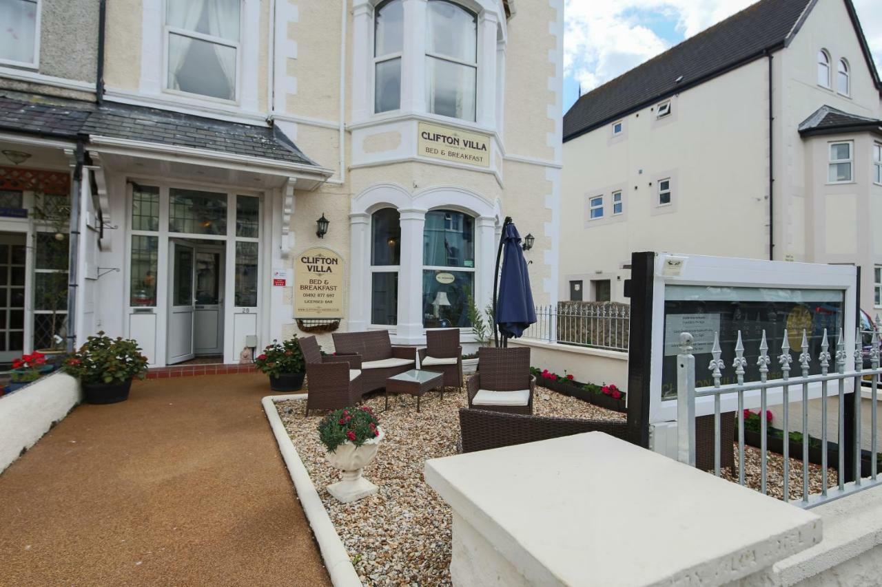 Clifton Villa Guest House Llandudno Esterno foto