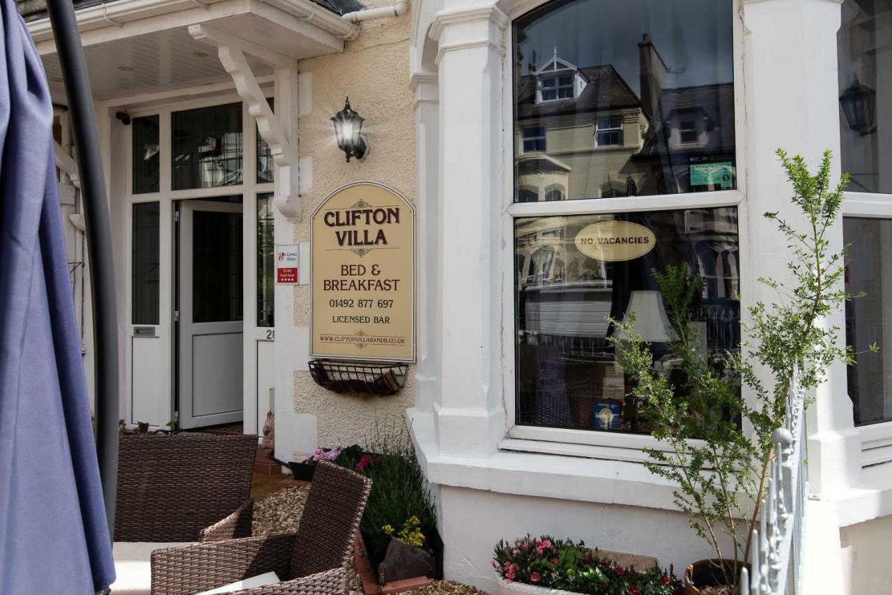 Clifton Villa Guest House Llandudno Esterno foto